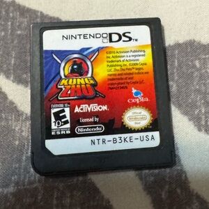 Kung Zhu Nintendo DS game